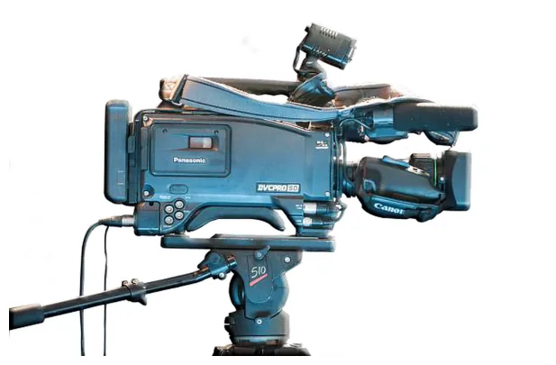 Professional video production camera