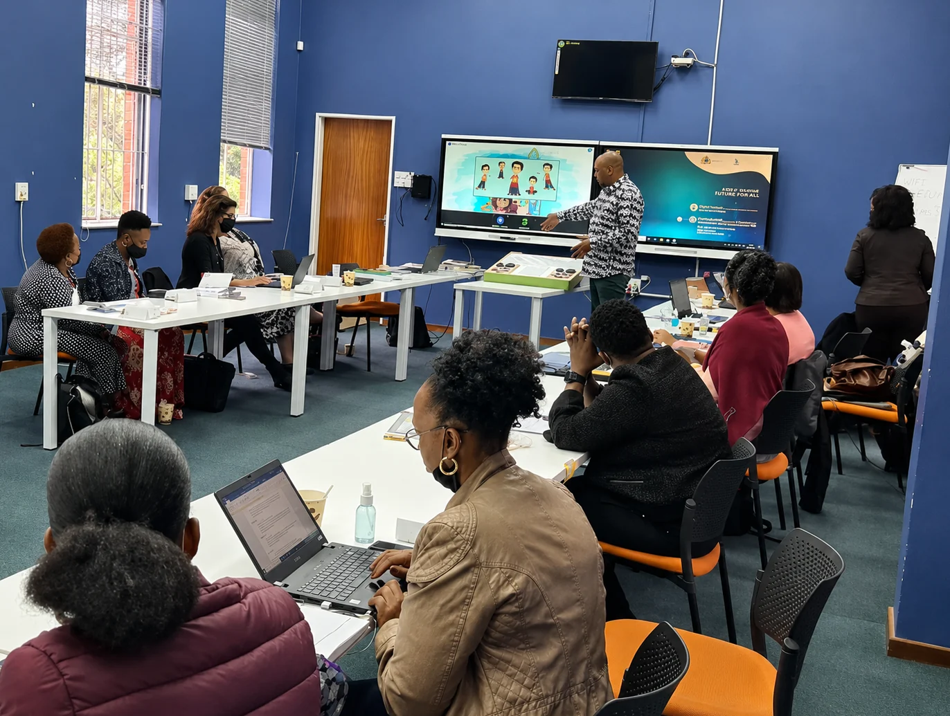 Professional educator training session