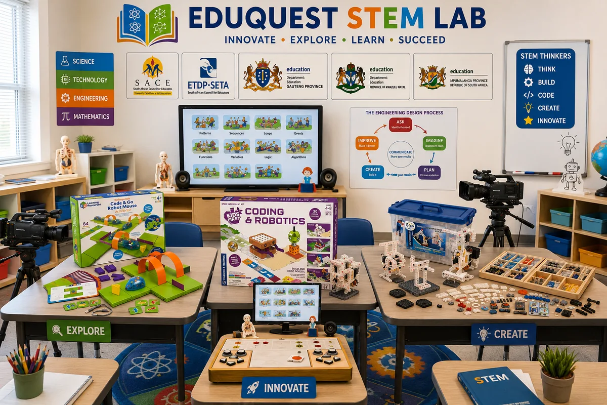 STEAM lab equipment and learning resources